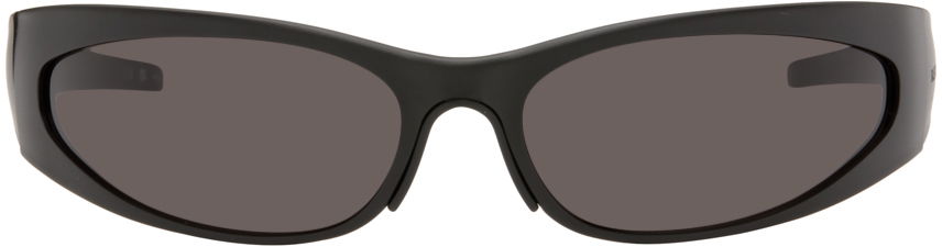 Solbriller Balenciaga Black Oval Sunglasses Sort | BB0290S-001, 0
