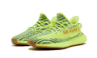 Sneakers og sko adidas Yeezy Yeezy Boost 350 V2 "Semi Frozen Yellow" Gul | B37572, 3