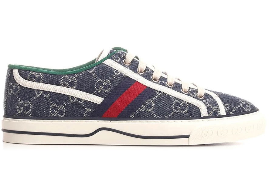 Sneakers og sko Gucci Tennis 1977 Denim GG Print Grå | 606111 2KQ10 4463, 0