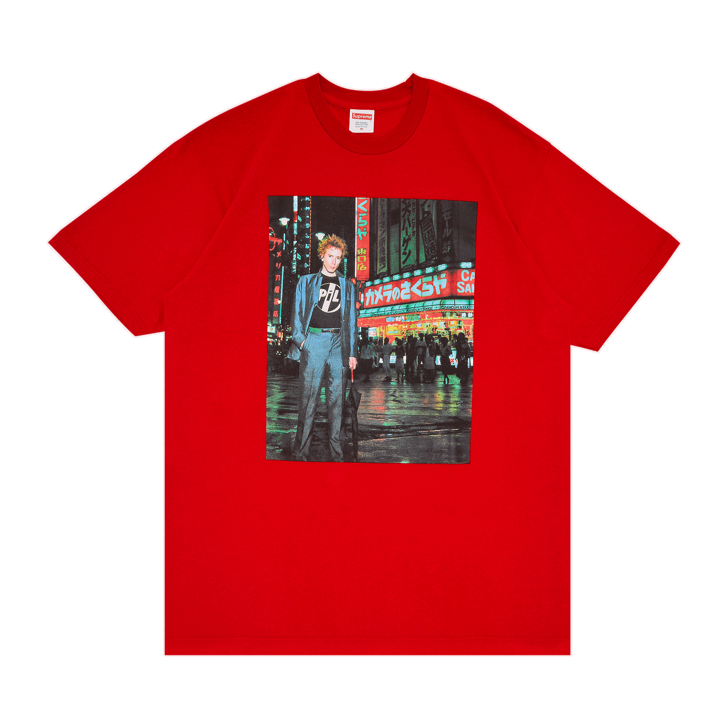 T-shirt Supreme PiL x Live In Tokyo Tee Rød | FW22T59 RED, 0