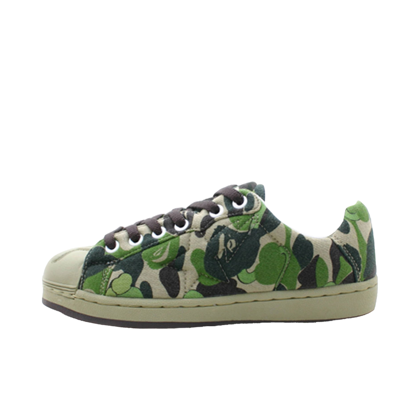 Sneakers og sko BAPE KAWS x A Bathing Ape Skull Sta "Green Camo" Grøn | FS-020 428