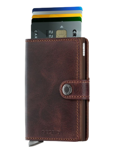 Tegnebog Secrid Miniwallet Vintage Brun | M-CHOCOLATE
