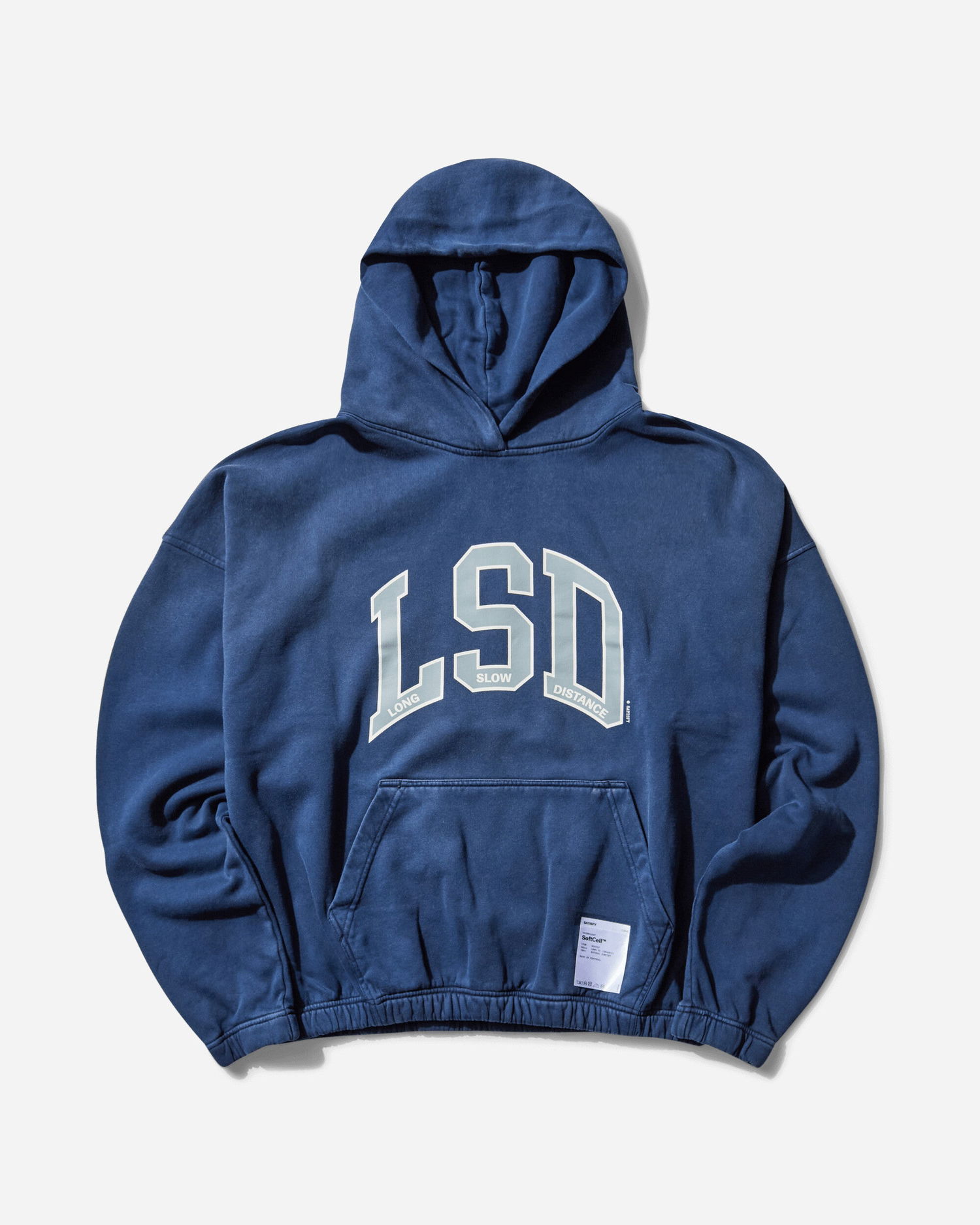 Sweatshirt Satisfy SoftCell Hoodie Blå | 11046 62E06, 1