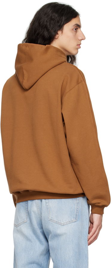 Sweatshirt VETEMENTS Rubber Patch Hoodie Brun | VL16HD100X, 2