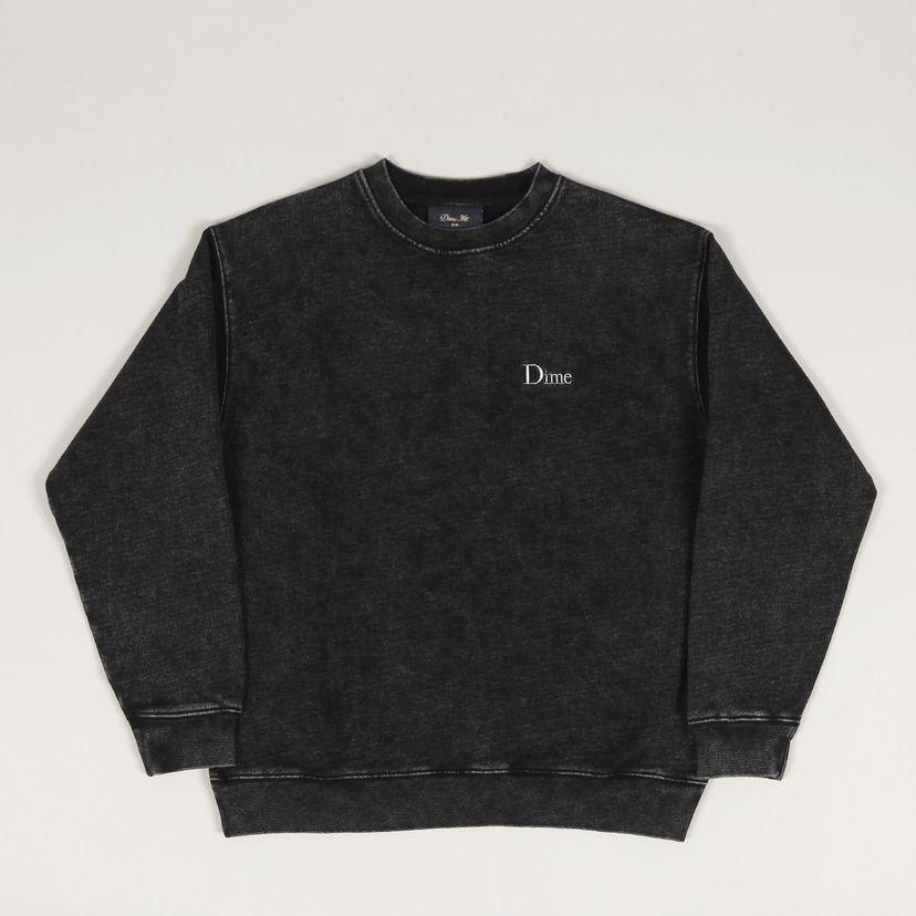 Sweater Dime Dime Classic French Crewneck Sort | DIME2SP2534BLK