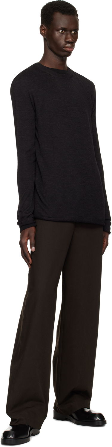 Sweater Jil Sander Jil Sander Layered Sweater Sort | J47FV0111_JTN381, 3