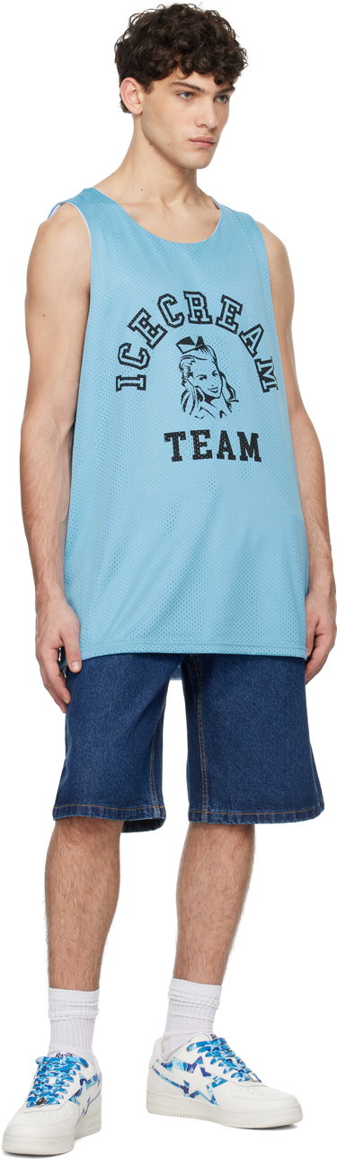 Tanktop BBC IceCream ICECREAM 'Team' Reversible Mesh Tank Top Blå | IC24467, 4