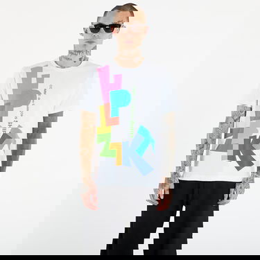 T-shirt Comme des Garçons Comme des Garçons SHIRT T-Shirt With Colorful Block Graphic Print Flerfarvet | FP-T002-W25 White, 0