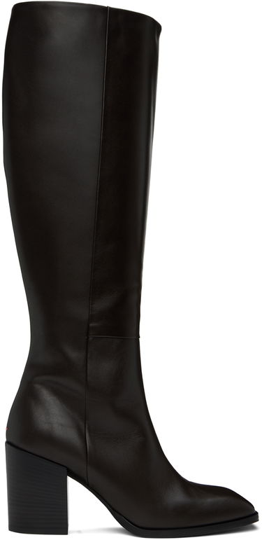 Tøj Aeyde Aeyde Teresa Knee-High Boots Sort | A11-KB-LPLS75BL-0221-953-001, 0