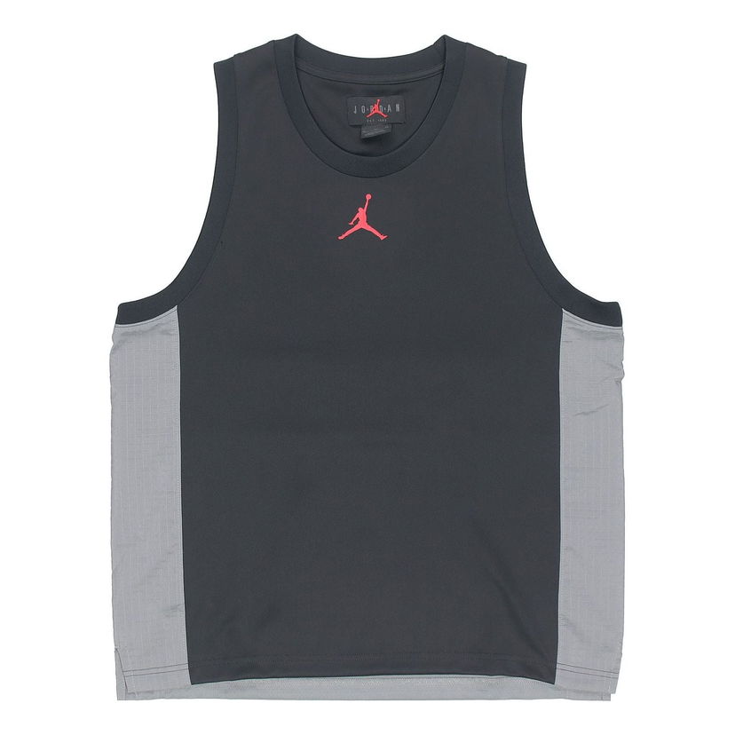 Tanktop Jordan Jordan Dri-FIT Air Statement Splicing Vest Sort | CZ4742-010