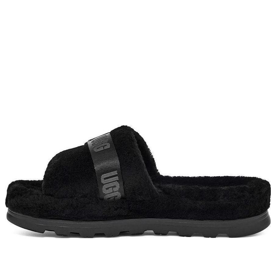 Sneakers og sko UGG Fluff Up Slides Sort | 1130816-BLK, 0