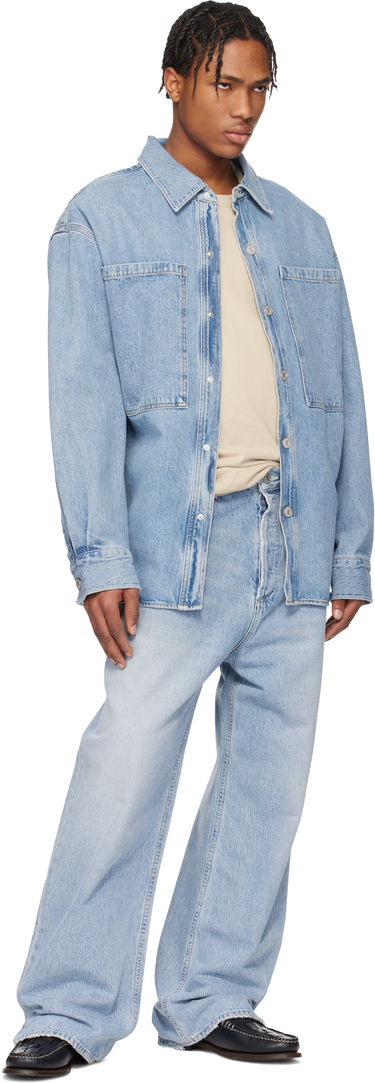 Skjorte AGOLDE AGOLDE Atticus Denim Jacket Blå | A4031B-1206, 3