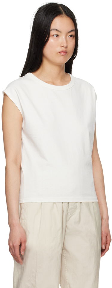 Tanktop LEMAIRE LEMAIRE Cap Sleeve T-Shirt Rød | TO1167 LJ1010, 4