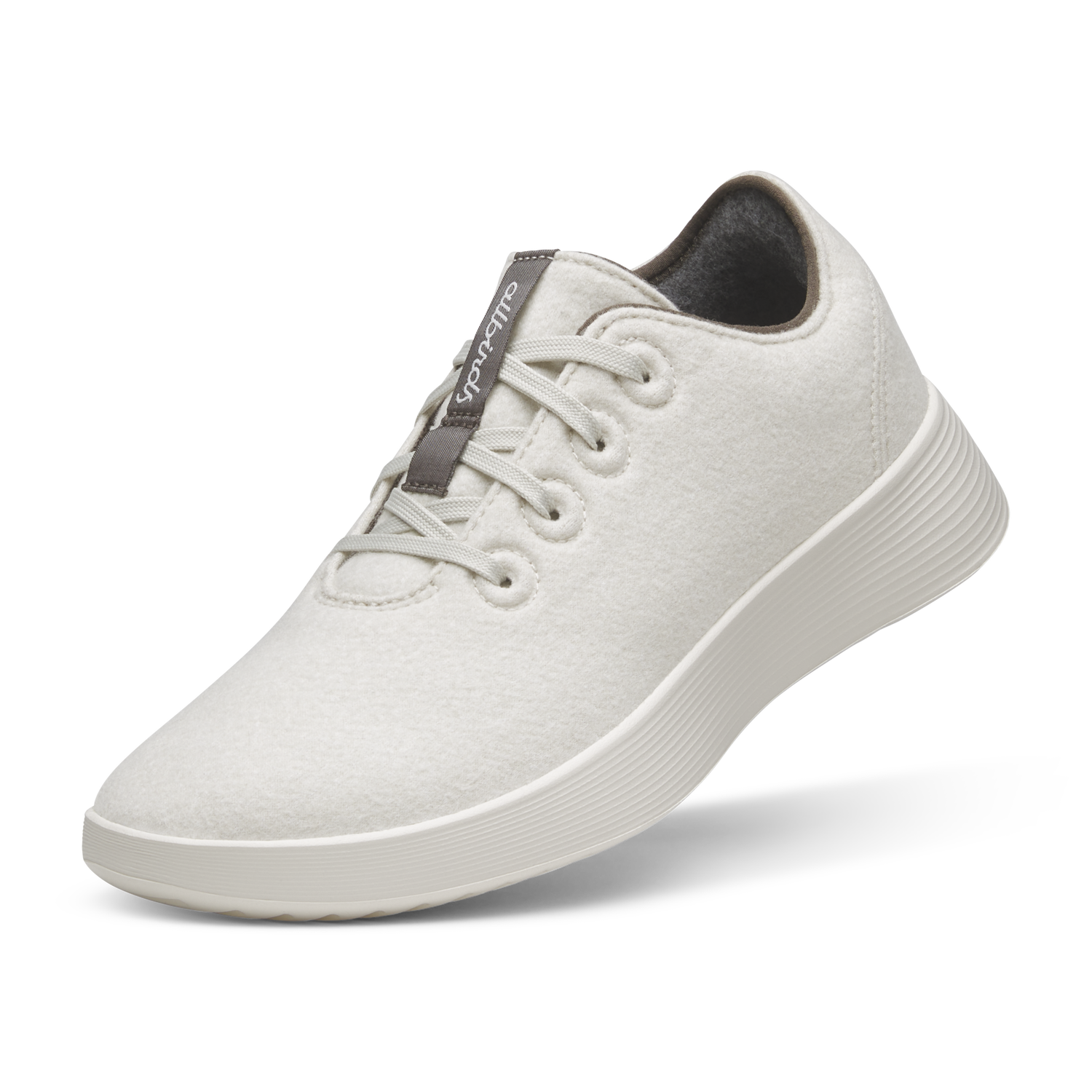 Sneakers og sko Allbirds Wool Runner Go, Size 8 Hvid | A11397M, 0
