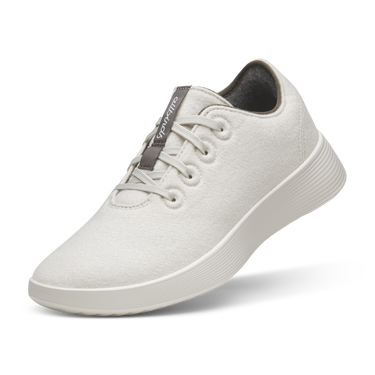Sneakers og sko Allbirds Wool Runner Go, Size 8 Hvid | A11397M, 0