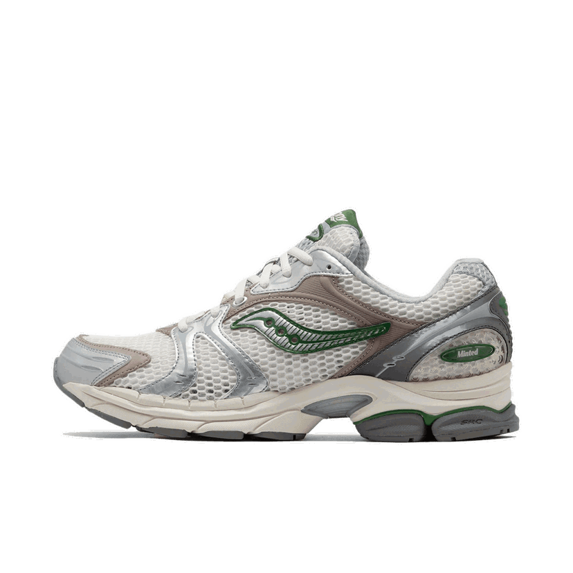 Løbe Saucony Minted NY x ProGrid Triumph 4 "Cream Green" Metalisk | S70865-1