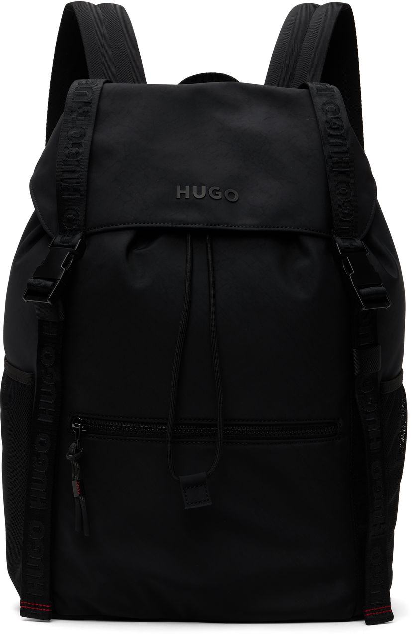 Rygsæk BOSS Hugo Bonded-Logo Backpack Sort | 50547294