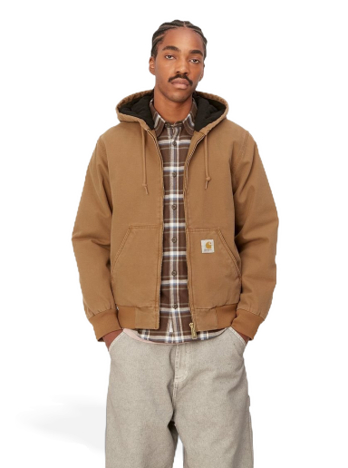 Jakke Carhartt WIP Active Jacket (Winter) "Hamilton Brown heavy stone wash" Brun | I023083_HZ_60