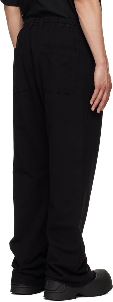 Joggingbukser We11done We11done Piercing Sweatpants Sort | WD-TA1-25-712-U-BK, 2