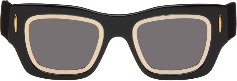Solbriller Loewe Loewe Cinema Double Layer Sunglasses Sort | LW40168IM5301A 840126861389