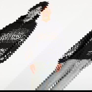 Sweatshirt Wasted Paris Wasted Paris Atm Boxy Zip Hoodie Sort | WP_000286, 0