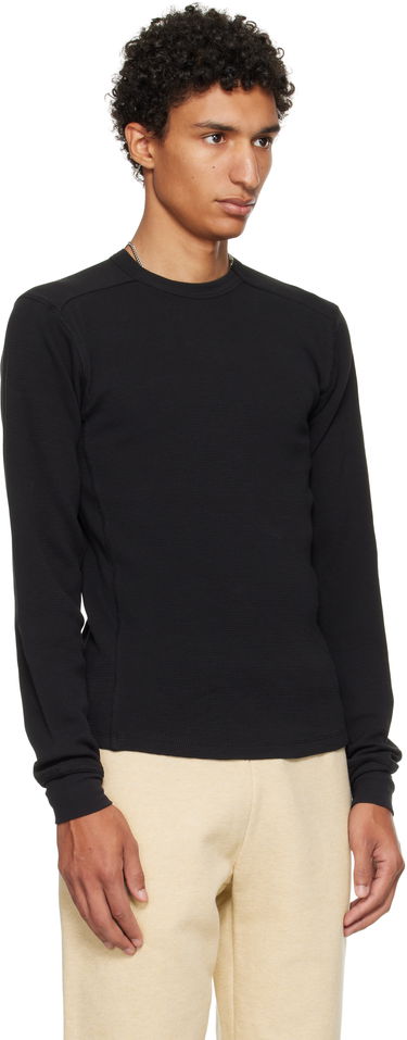 Sweater Entire Studios Entire Studios Thermal Long Sleeve T-Shirt Sort | ES2260SO, 4