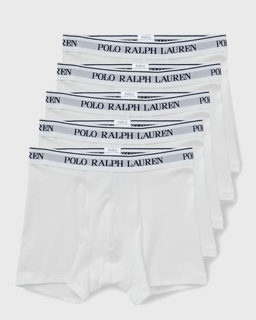 Boksere Polo by Ralph Lauren CLASSIC TRUNK-5 PACK Hvid | 714864292010, 0