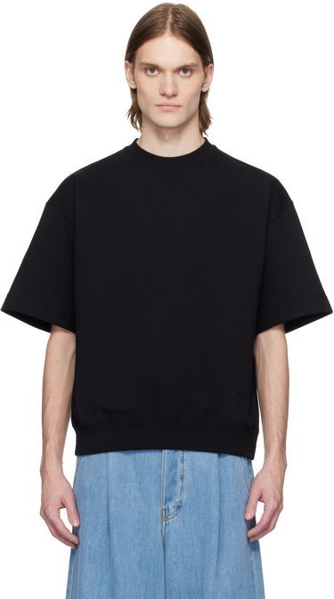 Sweater Jil Sander Jil Sander Crew-Neck T-Shirt Sort | J47GC0151_J20039, 0