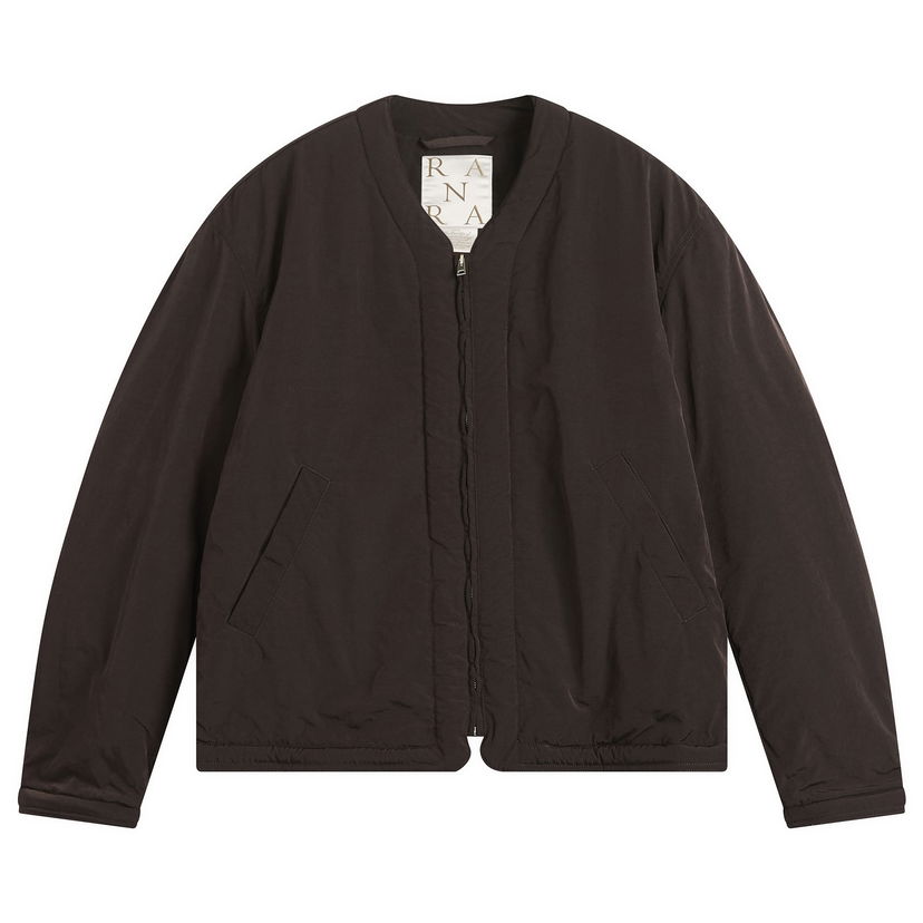 Jakke Ranra Ascender Canvas Nylon Jacket And Fleece Lining Brun | AMFW25OW04581-C701