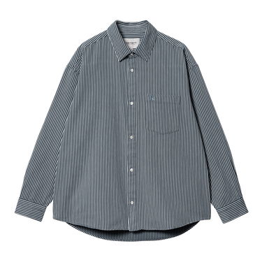 Skjorte Carhartt WIP Kyle Shirt Blå | I032263_1PW_XX, 4