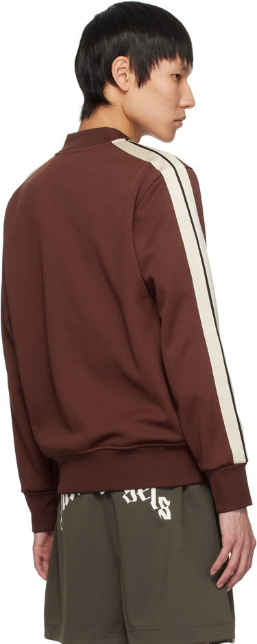Bomberjakke Palm Angels Palm Angels Classic Logo Track Jacket Brun | PMBD061S25FAB0012803, 2