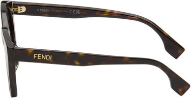 Solbriller FENDI Fendi Lettering Cat-Eye Sunglasses Brun | FE40175IW5452E 192337228742, 2