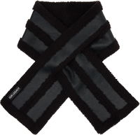 Our Legacy Blizzard Faux Leather and Shearling Scarf