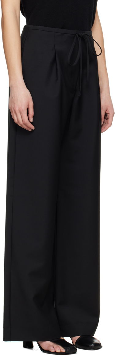 Bukser Róhe Róhe Relaxed Drawstring Trousers Sort | 415-30-007, 1