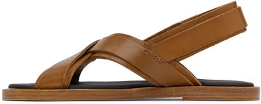 Skopleje A.P.C. A.P.C. Lou Sandals Brun | PXBVG-F51089, 2