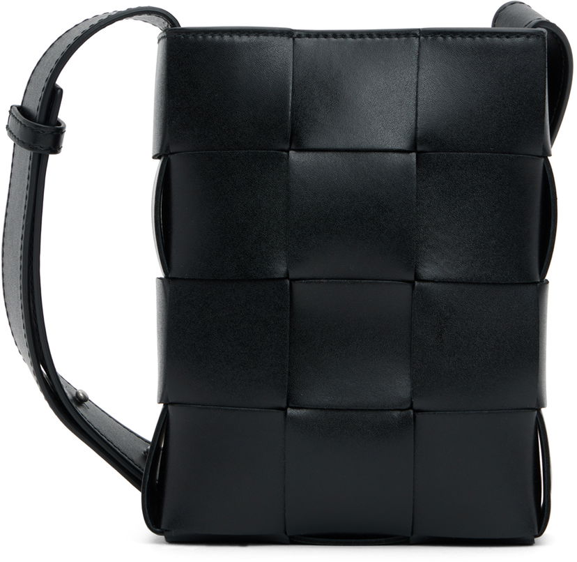 Skuldertaske Bottega Veneta Bottega Veneta Cassette Shoulder Bag Sort | 729298 VBWD3