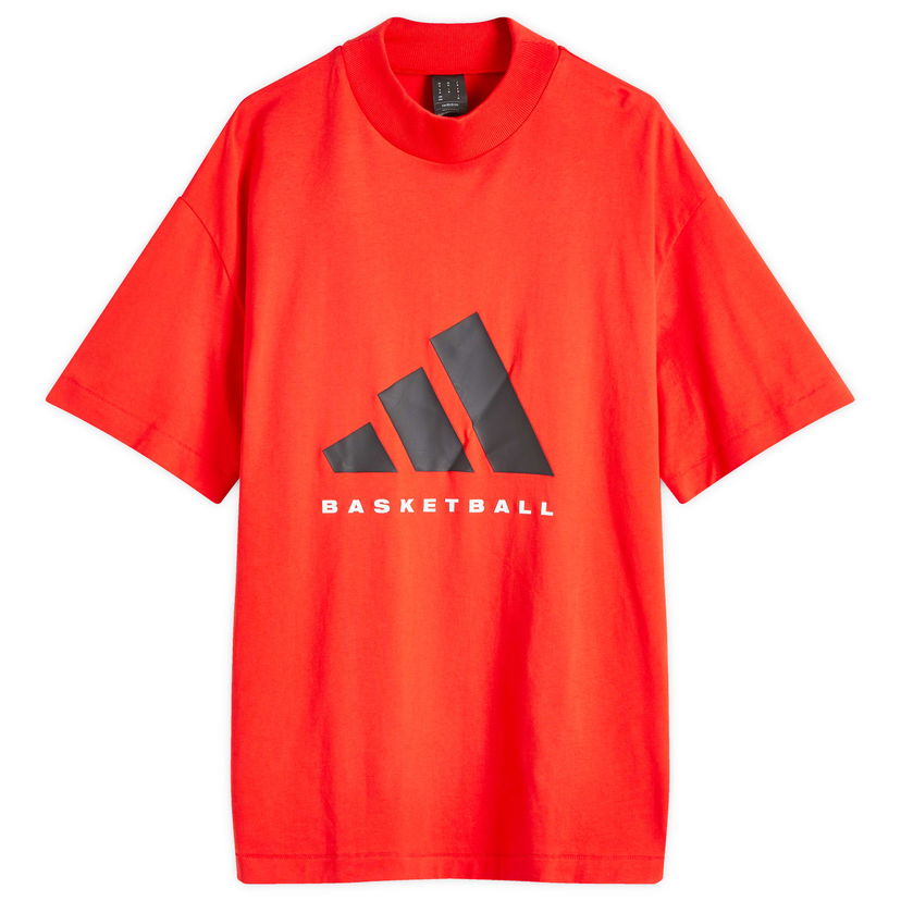 T-shirt adidas Originals Basketball T-Shirt Rød | JE3763