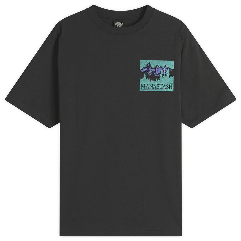 T-shirt Manastash Manastash Old Time T-Shirt Sort | 7925234002-010
