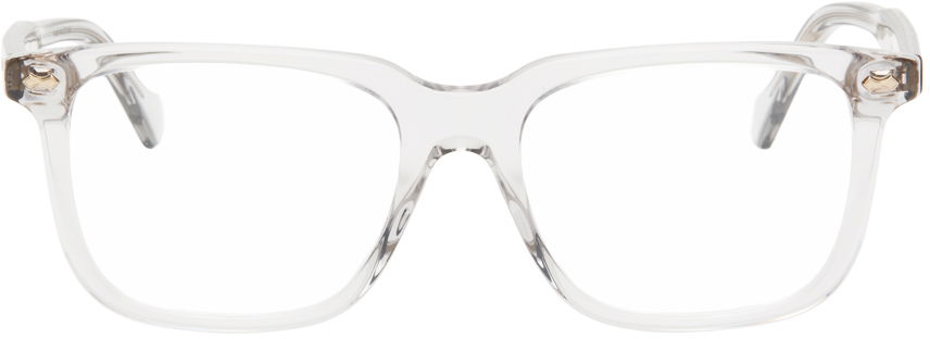 Solbriller Gucci Square Glasses Grå | GG0737O-010, 0