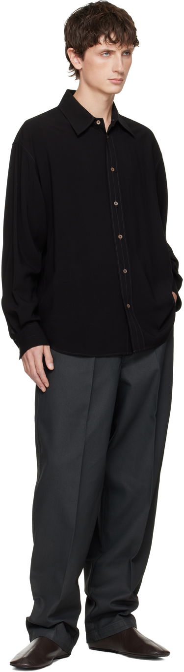 Jeans LEMAIRE Maxi Barrel Workwear Jeans Grå | PA1261 LD1059, 3