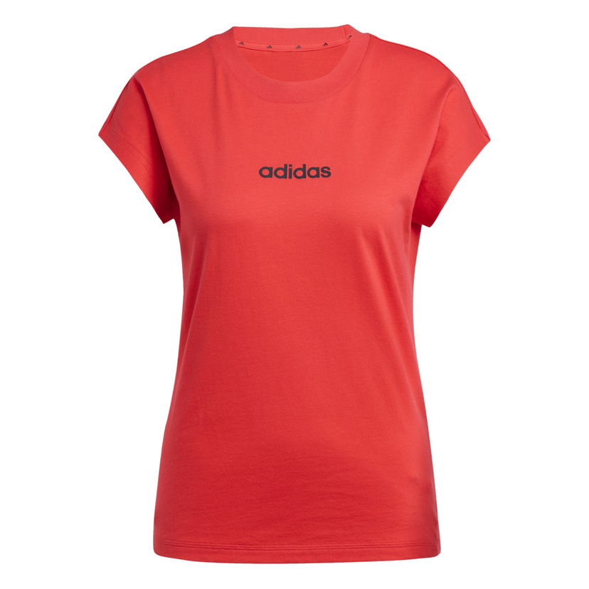 T-shirt adidas Performance Linear Short Sleeve T-Shirt Rød | JG8661