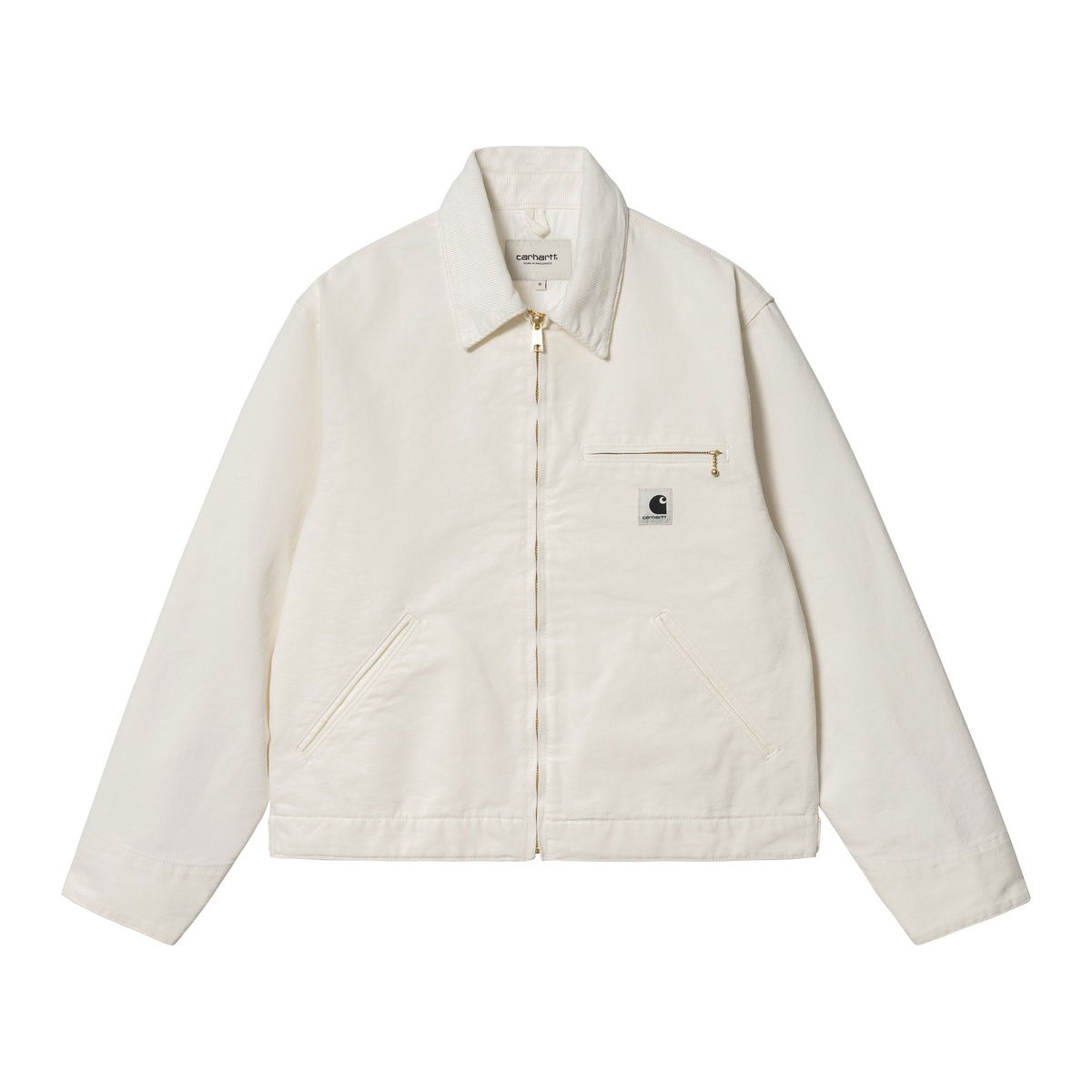 Jakke Carhartt WIP OG Detroit Jacket "Wax rinsed" Hvid | I031571_0DJ_02, 0