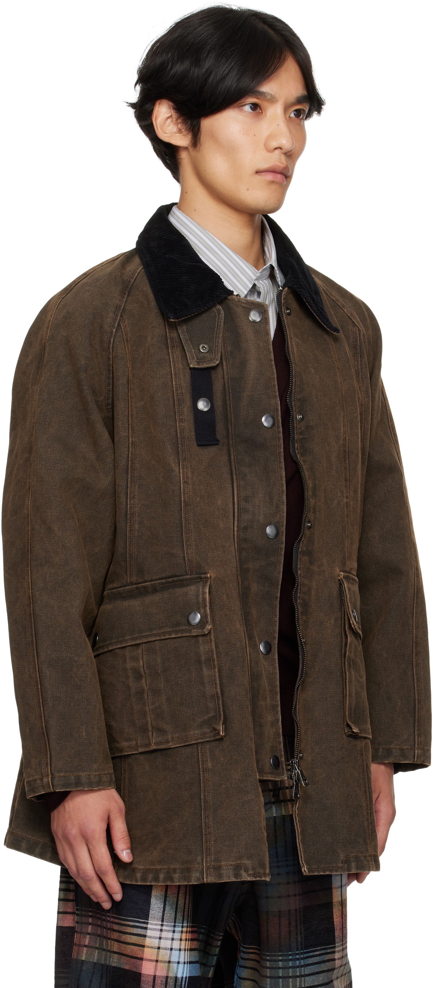 Jakke Andersson Bell Andersson Bell Kerri Trapez Work Jacket Brun | awa724w, 1