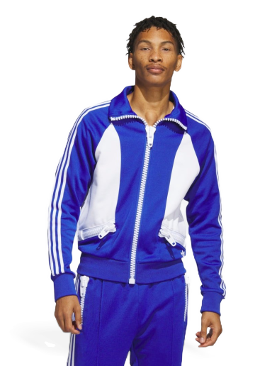 Jakke adidas Originals Jeremy Scott x Big Zip Jacket Mørkeblå | HY1811