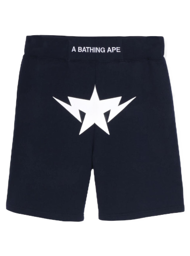 Shorts BAPE Twinsta Sweat Shorts Mørkeblå | 1I30-153-014