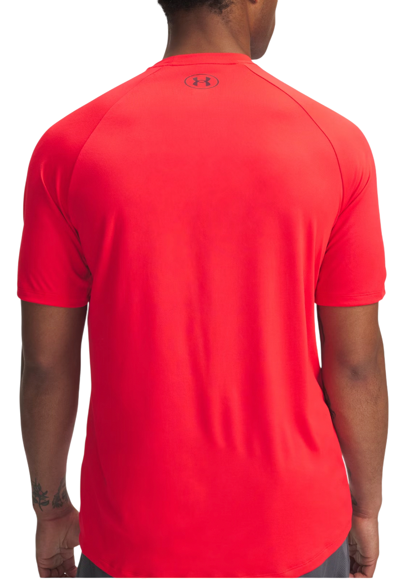 T-shirt Under Armour Tech Reflective Short Sleeve T-Shirt Rød | 6005116-713, 1