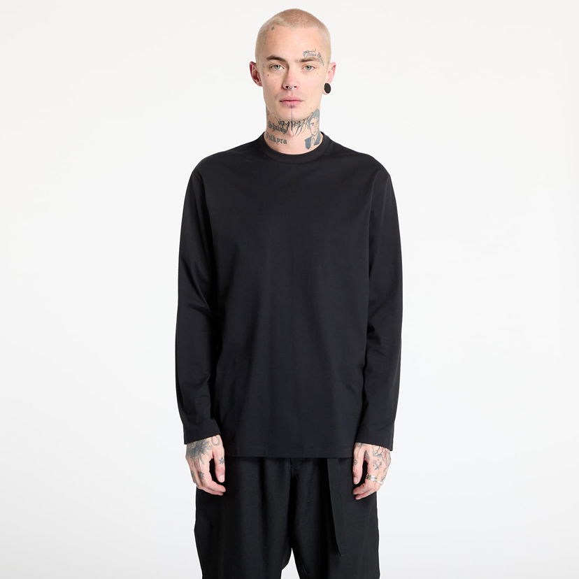 T-shirt Y-3 Graphic Long Sleeve Top Sort | JN4880