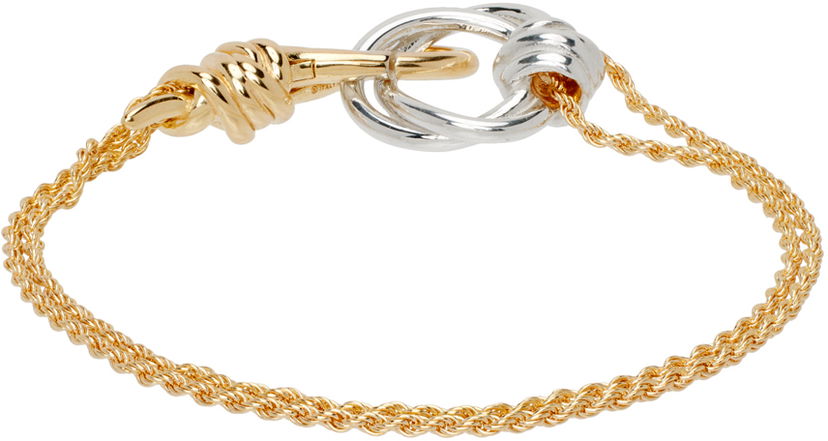 Armbånd Bottega Veneta Knot Bracelet Metalisk | 795803 V507D