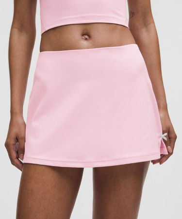 Nederdel lululemon Balletcore Nulu Bow Mini Skirt Lyserød | prod20002339, 3