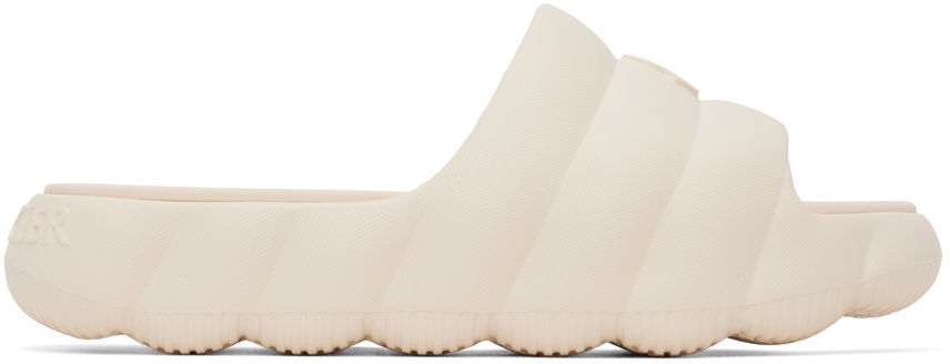 Sneakers og sko Moncler Off-White Lilo Slides Beige | J109B4C00170M2559, 0